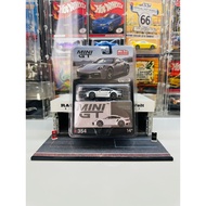Mini GT No. 354 Porsche 911 Turbo S GT Silver Metallic Mijo Exclusive