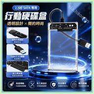 Invoice E1 Transparent 2.5 inch Mobile Hard Drive Box type-c3.1 External Hard Drive Box Lekelai