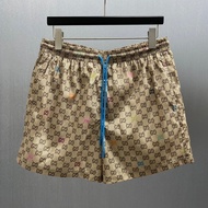 Gucci Full Body Double G Jacquard logo Shorts Five-point Pants 5-point Pants Casual Sports Pants Sum