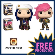 Funko Pop! Arcane: Caitlyn and Vi with Free Protector [Zel's Toy Chest]