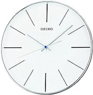 Seiko Lenox White Round 12 Inch Wall Clock