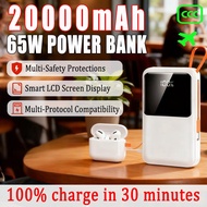 (3C Certified)WP 3C Powerbank 20000mah Fast Charging PN-891PD 45W Super Flash Charge Slim Portable P