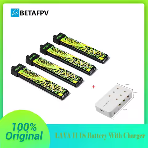 BETAFPV LAVA II 1S 95C Battery 280mah 320mah For Air65 Meteor65 Pro ,480mAh 580mAh 680mAh For Air75 