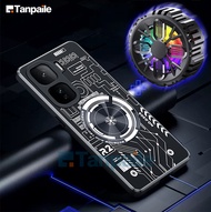 กล่องโลหะทองแดงสำหรับ IQOO Neo10 Pro + ทำความเย็นให้เคสเคสระบายความร้อนอะลูมิเนียมกันกระแทกฝาครอบโทร