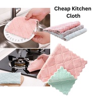 Anti-grease Kitchen Dish Tower Duster Wash Cloth Hand Tower Cleaning Wiping Rags
