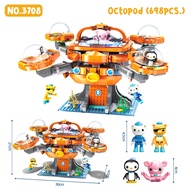 ชุดตัวต่อ Octonauts Building Block *กล่องบรรจุบุบ* QMan (Enlighten) (Genuine Authorization) ของเล่นต