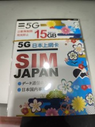 Softbank 日本15GB無限上網卡