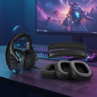 Replaceable Ear Pads and Headband for Logitech G933 G935 G633 G933S 7.1 Gaming Headsets  Pad Telinga