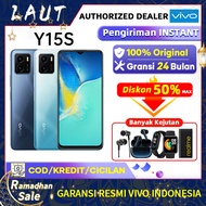 【hp vivo terbaru 2021 promo murah 】Vivo Y15s / Vivo Y12S RAM 3/32GB 5000mAh, Lensa ganda AI,Big 6.51" Ultra All Screen Garansi Resmi Original,Handphone vivo termurah hp vivo y15s baru 2021 cuci gudang murahCOD Gratis Ongkir,tidak ada DP cicilan