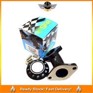 RACING INTAKE PIPE UNIVERSAL 24/28MM JOINT TWO WAY UFO PLATE