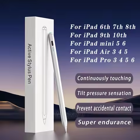 Pencil For ipad 2018-2023 Stylus Pen For iPad Pro 11 12.9 Air 4/5 7/8/9/10th mini 5 6,For iPad penci
