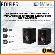 EDIFIER MR5 TRI-AMPED POWERED STUDIO MONITOR SPEAKERS - 110W RMS/High Res Audio Certified/Bluetooth
