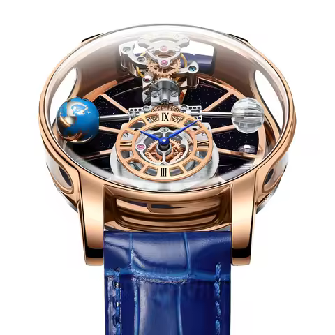 PINDU Design Mens Watches Diamond TourbillionTop Brand Luxury Astronomia Quartz Watch Men Astronomia