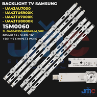 BACKLIGHT TV LED SAMSUNG 43 INCH UA43TU6900 UA43TU7000 UA43TU8000 UA43AU7000 43TU6900 43TU7000 43TU8