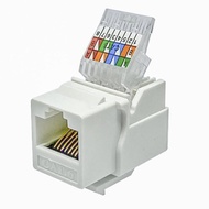 Proxp Jack Modular RJ45 Cat6 Toleless Keystone White