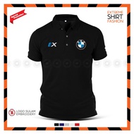 Premium Polo BMW IX I4 Hybrid EV Electric Vehilce X5 i8 SUV Sport Car Baju T-Shirt Lelaki Design Log
