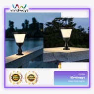 K2 VIVIDWAYS SOLAR GATE LIGHT GL014 LAMPU PAGAR SOLAR