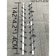 Jalousie Window Frame Strip (10/11/12/13-Blade) One Pair