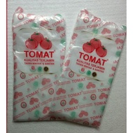 PE Tomato Plastic 30 x 45 - Ice Plastic - Tomato Food 30 x 45 - Lunch Bag