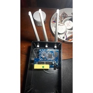 TP LINK Modified router soldering iron modemTP link to external box