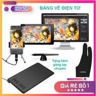 GIẢM SỐC KÈM QUÀ TẶNG THÚ VỊ: Bảng Vẽ Điện Tử HUION INSPIROY H640P Dùng Cho Điện Thoại Android Lapto