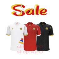 Top Quality Armenia Home Away Jersey 24/25 UEFA Soccer Football Soccer Football Jersey Men Sports T-