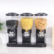 Storage Jar Storage Bucket Double Barrel Cereal Storage Box Cereal Dispenser Grain Kitchen Supplies 