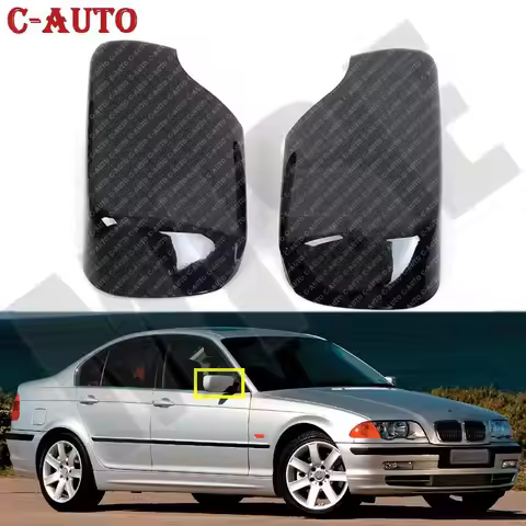 Car For BMW E46 E39 Sedan/Touring 1998 1999 2000 2001 2002-2005 Rearview-Mirror-Covers Side Mirror C