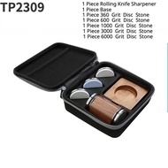 Taidea Professional Magnetic Roller Grip Knife Rolling Sharpener With 15 18 20 22 Degree Sharpening