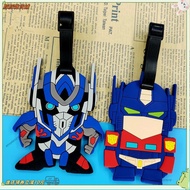 Now 24h Luggage Tag Tow Pass Boarding Deformation Robot Book Charm Name Signboard an