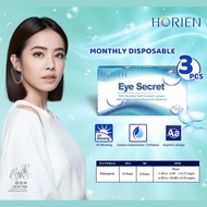 (3 pcs) Horien Eye Secret 38% Monthly Disposable Lens Clear Contact Lenses