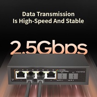 2.5G network switch poe power supply switch 10G SFP+server convergence monitoring APP