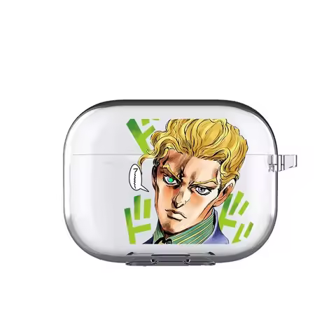 JOJO’S BIZARRE ADVENTURE OVER HEAVEN JoJo Anime Case for Airpods pro 2 1 Cases For Air pod Soft Clea