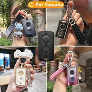 Yamaha NVX XMAX AEROX Remote Key Leather Case Cover Kunci Yamaha Motor Y16ZR NVX155 AEROX155 XMAX300