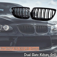 Gloss Black Front Kidney Grill Grille For BMW E92 E93 M3 328i 335i Coupe 2007-10