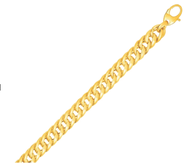 Nathalias NY สร้อยข้อมือทองคำ-14k-cuban-link