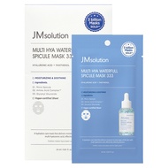 JMsolution Multi Hya Waterfull Spicule Mask 333 24ml 10ea Deep Hydration Moisture Sheet Facial Pack 