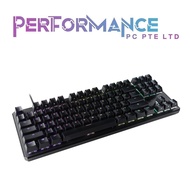 Tecware Phantom+ 87, Phantom 87 Wired (Black) Brown/Pink/Red/Orange Switch Keyboard (1 YEAR WARRANTY BY TECH DYNAMIC)