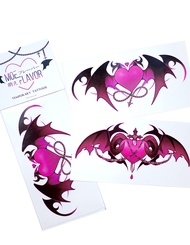 Kawaii Sexy Succubus Womb Temporary Tattoos | Realistic Fake Body Tattoo for Women's Sexy Cosplay (3