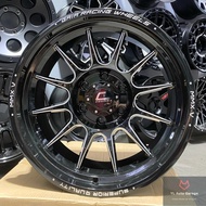 [4x4] GAIA MMXV Sport Rim [Gloss Black] 18x9JJ ET-12 (6x139.7) & (6x114.3)