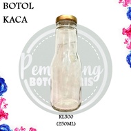 [POST TODAY - FAST SELLING 🔥] BOTOL KACA MADU 250ML, BORONG 72PCS RM1.52