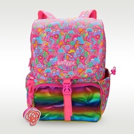 Australia smiggle original children's schoolbag girls shoulder backpack colorful rainbow large capacity waterproof backpack 18 inches 8-15 years old