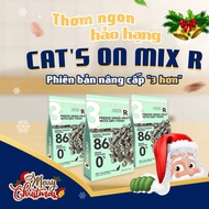 [9kg]Thức Ăn Cho Mèo Mix Topping Thịt Sấy CATS ON MIX R túi 9kg - Thức Ăn Hạt Cho Mèo Rắc Thịt Sấy C