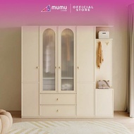 [MUMU Living] Colette 5 Doors Wardrobe Without Top Cabinet
