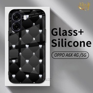 Softcase Glass Glitter For OPPO A6X/A6S/A6/A6T - Cassing hp OPPO A6X/A6S/A6T - Protective Case hp OP