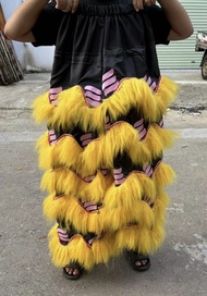 Premium Pure Wool Lion Blanket with Lion Pants Artificial Fur Lion Blanket Dance Lion Southern Lion 