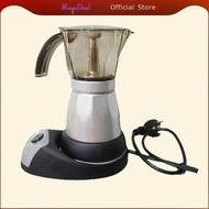 MagiDeal EU Plug Electric Coffee Maker Expresso Machine Italian Moka Stovetop 300ml
