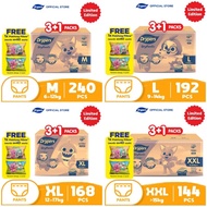 Drypers Drypantz Free Pinkfong Pillow M / L / XL / XXL(3+1packs)Pinkfong Limited Edition Box Free Pi