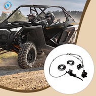 Dovewill Go Kart Brakes Hydraulic Twin Disc Kit Easy Install Metal Parts for Four Wheeler ATV UTV Go