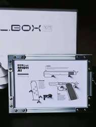 รูปตัวอย่าง M1911 โลหะ รูปตัวอย่างอะลูมิเนียมอัลลอยด์ รูปตัวอย่างติดผนัง ของตกแต่งสำหรับผู้ชาย ของขว